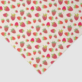 レトロインスパイアハンドシ図解入りの、写真付きのックなイチゴ 薄葉紙 (詳細)