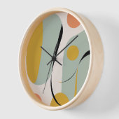 レトロインスパイアモダン抽象芸術壁時計 壁時計 (傾斜)