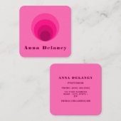 レトロインスパイア名刺 スクエア名刺 (正面/裏面)