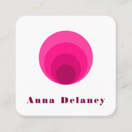 レトロインスパイア名刺 スクエア名刺