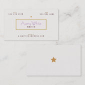 レトロインスパイア書き込み名刺 名刺 (正面/裏面)