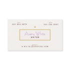 レトロインスパイア書き込み名刺