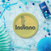 レトロインディアナ ペーパープレート (パーティー)