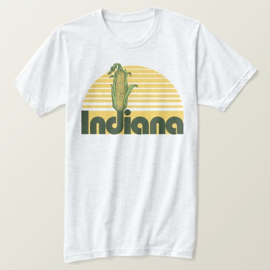 レトロインディアナ Tシャツ (デザイン正面)