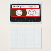 レトロインディミキ結婚ステープの赤、黒、白 (正面&裏面)