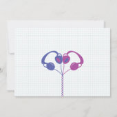 レトロインディーズミキステープ パープル/ブルー 保存日 セーブザデート (裏面)