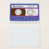 レトロインディMixtape結婚の(紫/青) (正面&裏面)