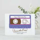 レトロインディMixtape Purple / Blue日付を保存 セーブザデート (スタンド正面)