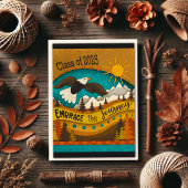 レトロイーグルソーリング卒業感動的引用文 カード