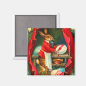 レトロイースターマグネット マグネット (正面/裏面)