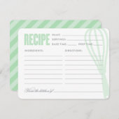 レトロウィスクインミント |レシピカード (正面/裏面)