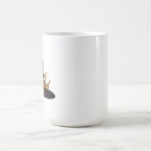 レトロウィッチハット邪悪な名前 モーフィングマグカップ (中央)