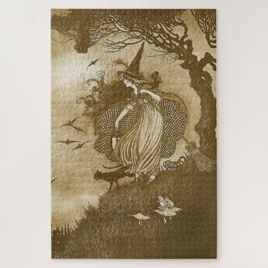 レトロウィッチパズル ジグソーパズル (縦)