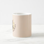 レトロウィッチベビーは赤ちゃんシャワーギフトを醸造している コーヒーマグカップ (中央)