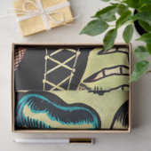 レトロウィッチヴァンパイアガールホラー漫画 薄葉紙 (ギフト)