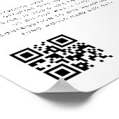 レトロウィングウェル結婚ハネムーン基金のサイン ポスター (角)