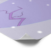 レトロウィンタースキーリゾートポスター ポスター (角)