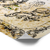 レトロウイスキー表示 ポスター (角)