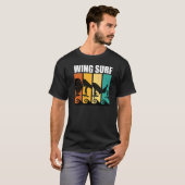 レトロウイングサーフウィングフォイル Tシャツ (正面フル)