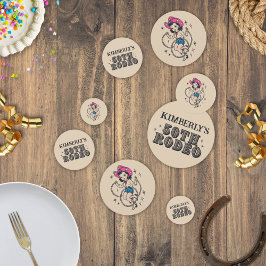 レトロウェスタン50thロデオ誕生日 コンフェッティ