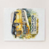 レトロウェルカム新学期ジグソーパズル ジグソーパズル (横)