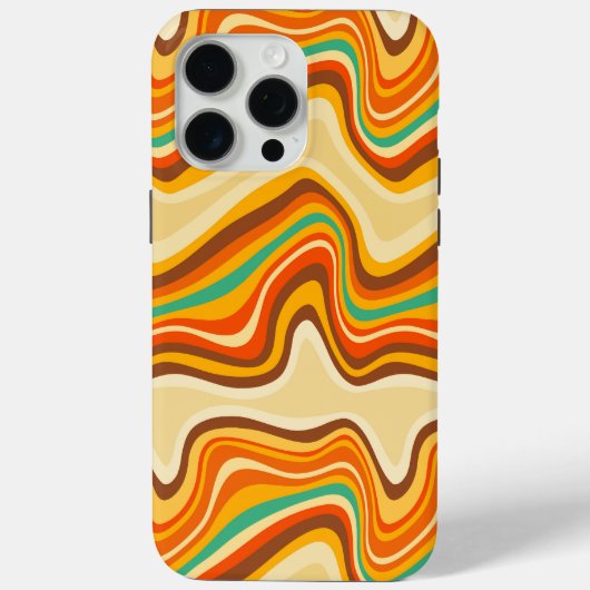 レトロウェーブあたたか Case-Mate iPhoneケース (裏面)