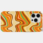 レトロウェーブあたたか Case-Mate iPhoneケース (裏面 (横))