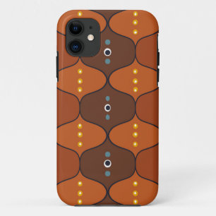 レトロウェーブオレンジ iPhone 11 ケース