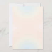 レトロウェーブキッズガールズバースデーパーティー招待状 招待状 (裏面)