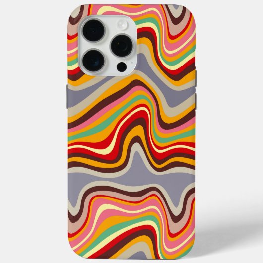 レトロウェーブディスコ Case-Mate iPhoneケース (裏面)