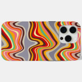 レトロウェーブディスコ Case-Mate iPhoneケース (裏面 (横))