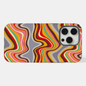 レトロウェーブディスコ iPhoneケース (裏面横)