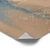 レトロウェーブデザイン01ポスター ポスター (角)