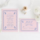 レトロウェーブド図解入りの、写真付きのル書ハンド結婚ズ スタンダードカクテルナプキン