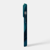 レトロウェーブ抽象スマホケース iPhoneケース (左側面)