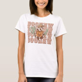 レトロウエスタンカウボーイ幽霊ブハウハロウィーン Tシャツ (正面)