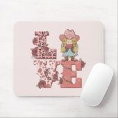 レトロウエスタンラブ マウスパッド (マウス)