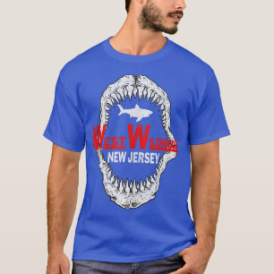 レトロウエストワイルドウッドニュージャージーヴィンテージサメ歯 Tシャツ