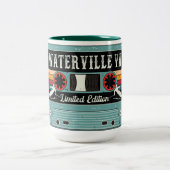 レトロウォータービルバレースキーステッカー ツートーンマグカップ (中央)