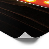 レトロウッドロマンチックラブ引用文アートデコール ポスター (角)