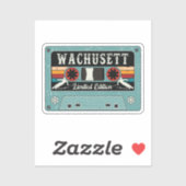 レトロウハチェットマウンテンスキーステッカー シール (シート)