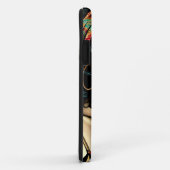 レトロウーマンオンビーチ漫画スタイルアーポップ・アートのト Case-Mate iPhoneケース (裏面/右)