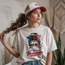 レトロウーマン250年の自由 トライブレンドＴシャツ
