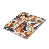 レトロエアデールテリアシームレス タイル (側面)