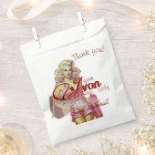 レトロエイボンサンキュー フェイバーバッグ (クリップ留めされた状態)