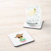 レトロエイリアンのサマービーチの雰囲気 コースター (右側)