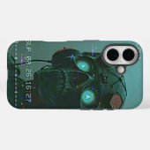 レトロエイリアンオンVCR Case-Mate iPhoneケース (裏面 (横))