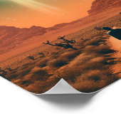 レトロエイリアン砂漠からの拉致 ポスター (角)