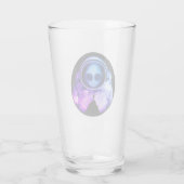 レトロエイリアン飛行士 タンブラーグラス (裏面)