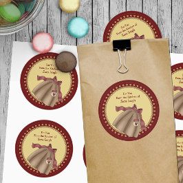 レトロエプロンキッチンシール ラウンドシール